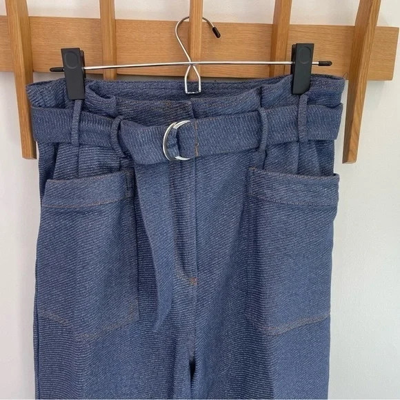 NWT - FRNCH Paris High Waist Denim Pants​​​​​​​​​​​​​​​ - Picture 5 of 11